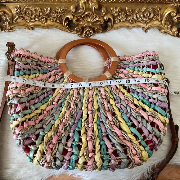 Patricia Nash Specialty Woven Lesa Satchel - Picture 9 of 15